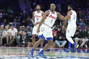 用一个词形容队友？马克西：乔治诗意 恩比德特别 洛瑞老