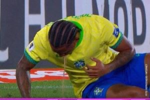 若昂-佩德罗谈与马丁内利相撞后呕吐：腹部有些不适但很快恢复了